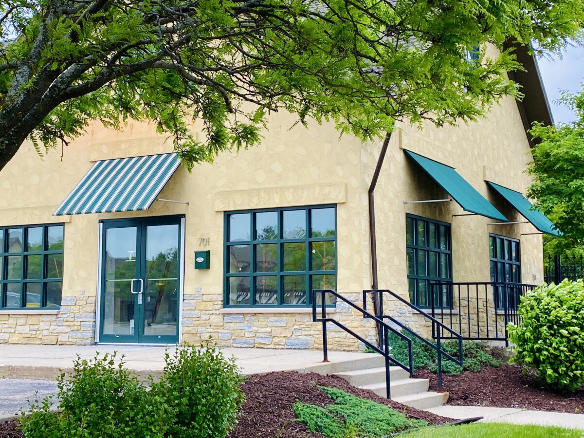 An exterior shot of Studio 3