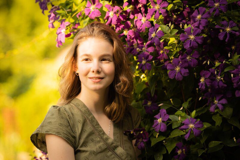 Oh Shoot! Senior Portraits in Private Gardens
